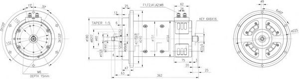 MAHLE ORIGINAL MM 140 Electric Motor